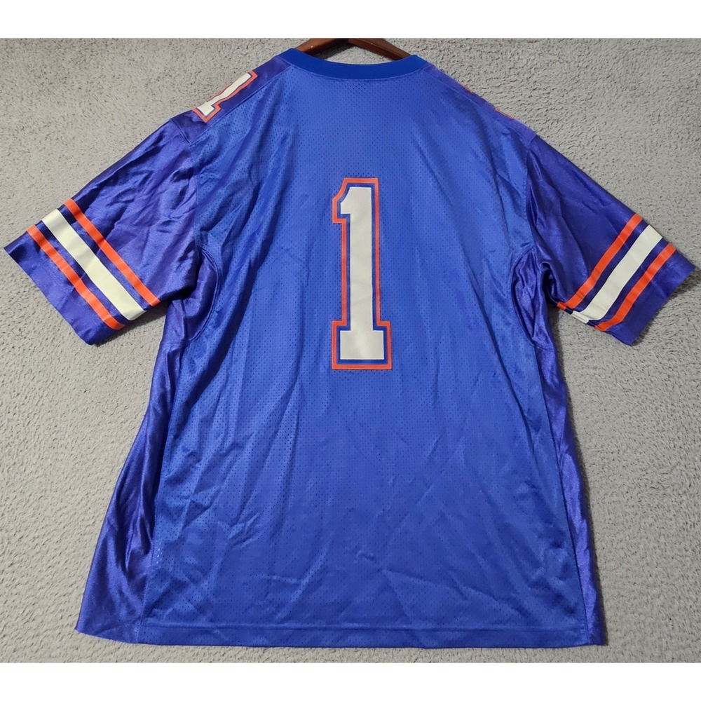 Florida Gators Vintage Nike Team Football Jersey #1 Blue Men's Size XL - Picture 3 of 8